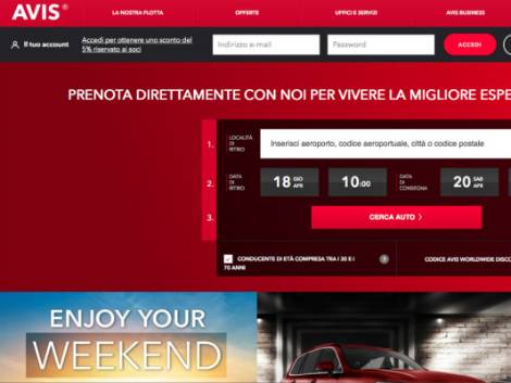 Avis Budget Group, arriva anche in Italia la nuova app