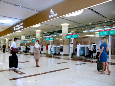 Emirates: nuovi chioschi per il check in automatico all'aeroporto di Dubai