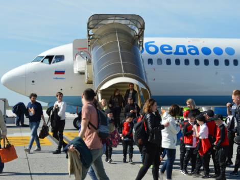 Pobeda torna a Milano Bergamo con il volo su Mosca