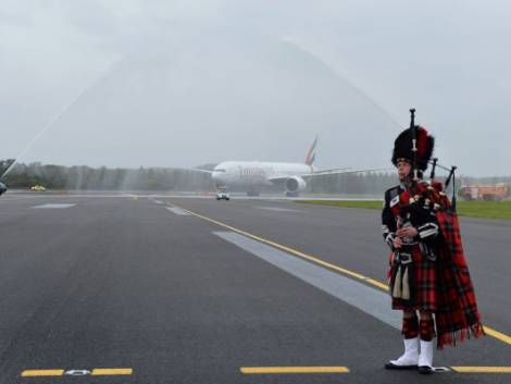 Emirates, inaugurato il Dubai-Edimburgo