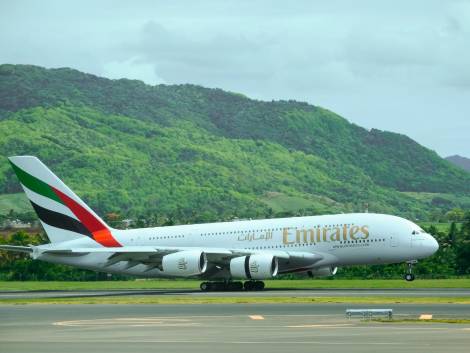 Emirates: oltre un milione i turisti trasportati a Mauritius