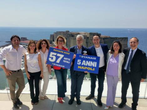 Ryanair a Napoli con 5 aerei e 57 destinazioni per la summer