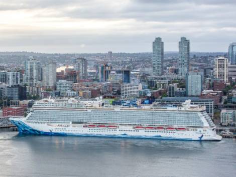 Norwegian Bliss approda a Seattle, al via le crociere in Alaska