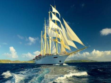 Star Clippers approda in Cambogia