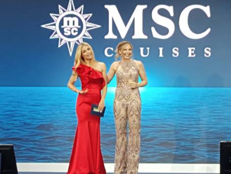 Vip, spettacoli e festeIl varo a Genova di Msc Seaview