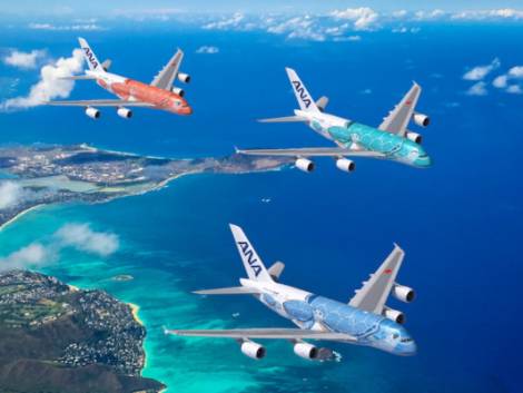 Ana, tornano nei cieli le livree Flying Honu: riprende il volo su Honolulu