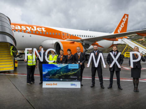 easyJet in Portogallo: decollato ieri il Malpensa-Madeira