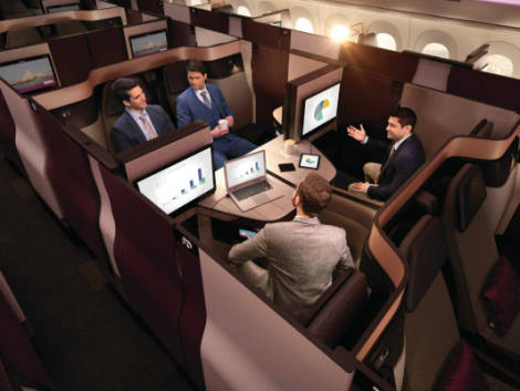 Qatar Airways, su Milano Malpensa sbarca la QSuite e la terza frequenza