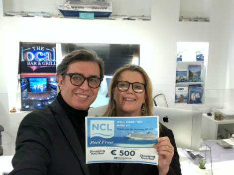 Norwegian Cruise Line: premiati gli agenti vincitori del contest su ‘Ncl Air’