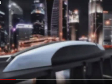 Spacetrain, il concorrente francese di Hyperloop: il video