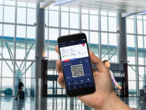 Delta introduce l'auto check-in via app