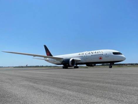 Air Canada, ripresi i voli su Roma Fiumicino