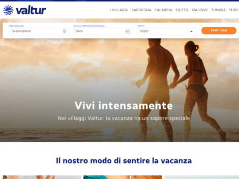 Valtur: online il nuovo sito con il restyling del logo