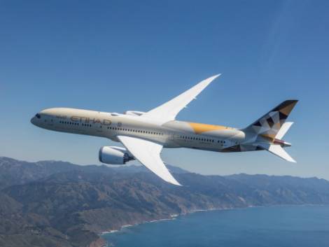 Etihad introduce il Dreamliner sulla Roma-Abu Dhabi