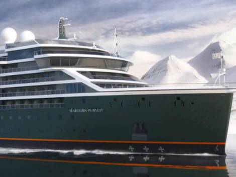 Seabourn Pursuit varata a Genova. Al via le crociere spedizione di lusso