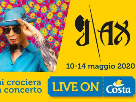 J-Ax in concerto live sul mare, la scommessa di Costa Crociere