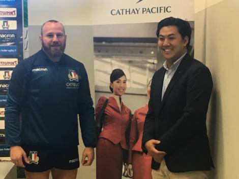 Cathay sponsor della Nazionale di rugby, oggi il primo match