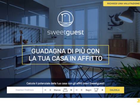 Sweetguest: affitti brevi, impennata di richieste durante gli eventi