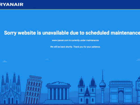 Sito Ryanair irraggiungibile già da stamattina, in rete la protesta degli utenti
