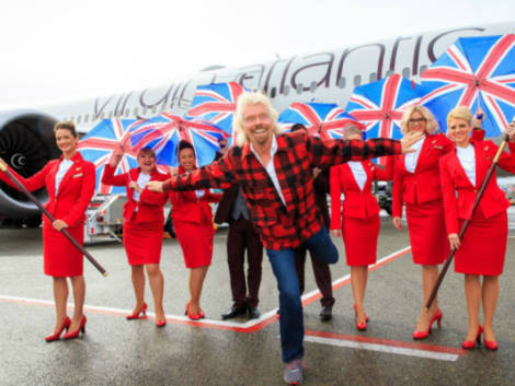 Branson cede il controllo di Virgin Atlantic a Af-Klm: la lettera di saluto