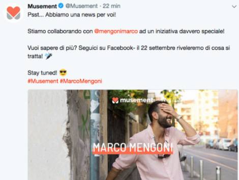 Musement e l'experience con Marco Mengoni