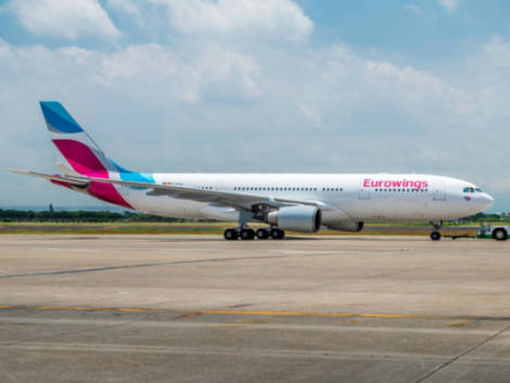 Eurowings, cresce il lungo raggio da Francoforte: voli verso Usa, Barbados e Mauritius