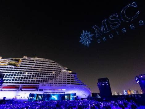 Msc a tutto campo: varata World Europa e partnership con Qatar Airways