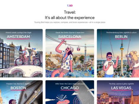Touring Bird, nasce la piattaforma di esperienze firmata Google