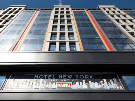 Disneyland Paris:viaggio nei segreti del Disney’s Hotel NY The Art of Marvel