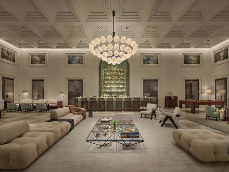 L’imponente Lobby Bar