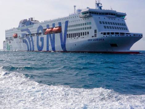 Gnv, arrivata a Genova la nuova nave Aurora