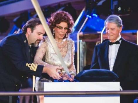 Msc Grandiosa, il battesimo tra vip, influencer e Degas