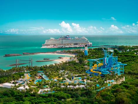 NCL inaugura Great Tides Waterpark, il parco acquatico a Great Stirrup Cay