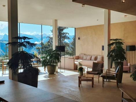 La lobby dell’Hotel Saltus
