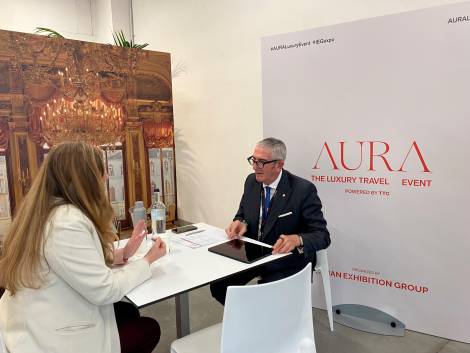 Il direttore Licinio Garavaglia durante le giornate di AURA