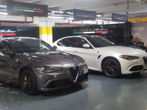 Hertz: la Giulia Quadrifoglio entra in Selezione Italia