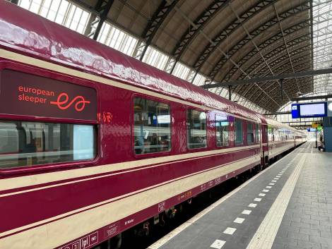European Sleepers:Milano-Bruxellesin treno notturno