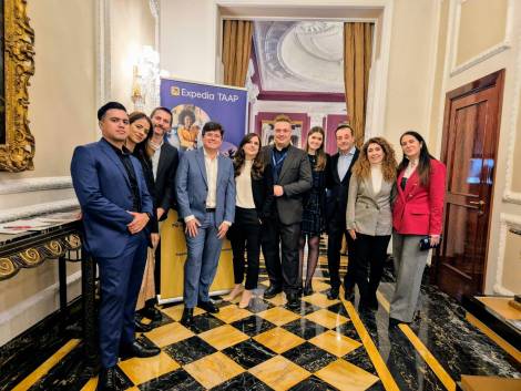 Expedia Taap incontra gli agenti al Baglioni hotel Regina di Roma
