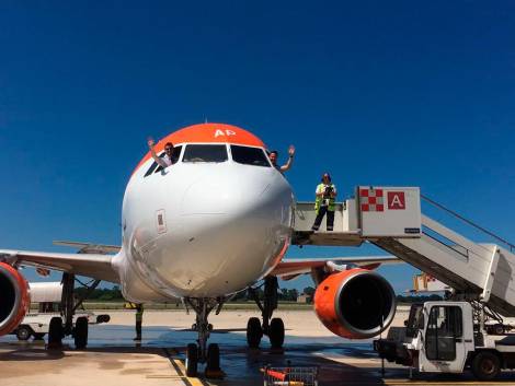 easyJet potenziaFiumicinocon il Roma-Belfast