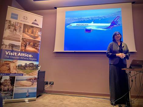 Maria Terranova, key account manager Aegean Airlines
