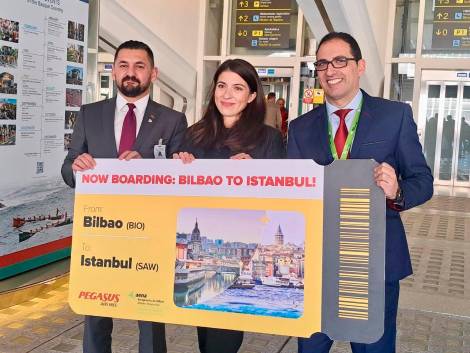 Pegasus Airlines, al via il nuovo collegamento Istanbul-Bilbao