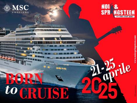 Crociere a tema, Msc celebra Bruce Springsteen con ‘Born to Cruise’