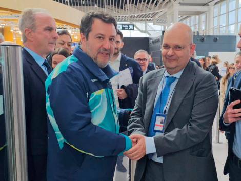 Matteo Salvini e Gaetano Intrieri