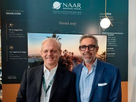 Frederich Naar, ceo di Naar; e Luca Battifora, direttore generale di Naar