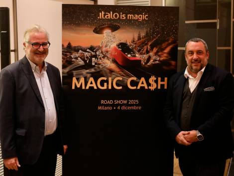 Fabrizio Bona e Marco De Angelis, direttore commerciale e direttore vendite Italo.