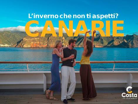 L’inverno 2026-27 di Costa Crociere è al caldo: le isole Canarie destinazione protagonista con Costa Smeralda