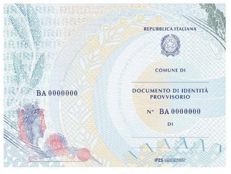 Carta d’identitàEcco il provvisorioper viaggi all’estero