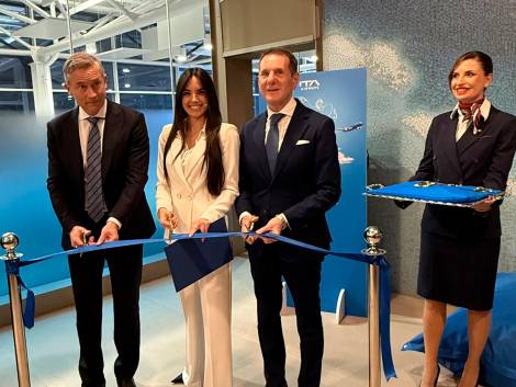 Ita Hangar Lounge,il nuovo restylinga Fiumicino