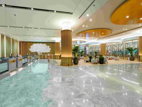 Apre Emirates First,le immaginidella luxury lounge