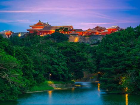 Shuri Castle a Shuri, Okinawa